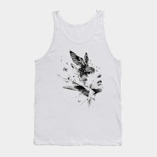 Fluing Woman Tank Top